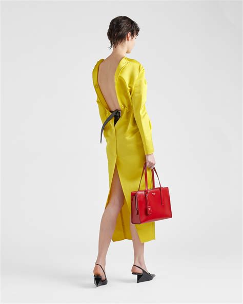 prada yellow dress